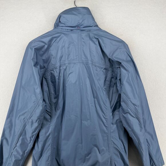 PATAGONIA Rain Jacket Womens XS Refugitive Windbreaker Ripstop Mesh Lined Blue - Picture 5 of 14